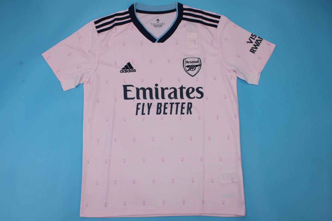 AAA Quality Arsenal 22/23 Third Pink Soccer Jersey